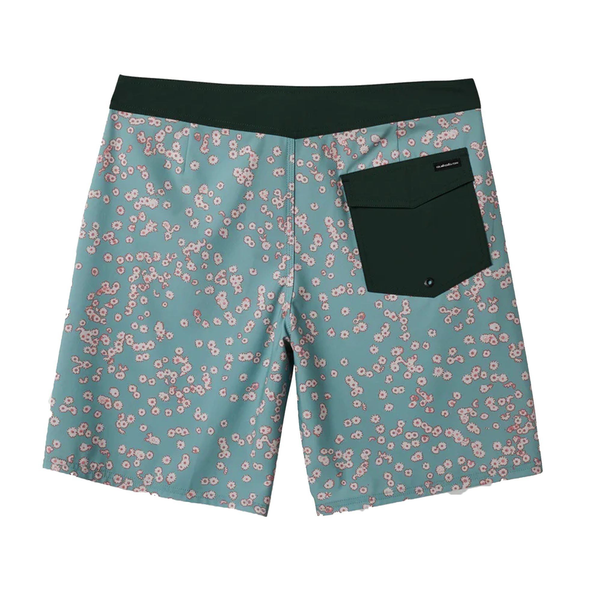 Quiksilver Surfsilk Straight Leg 19" Men's Boardshorts - Jade Gray