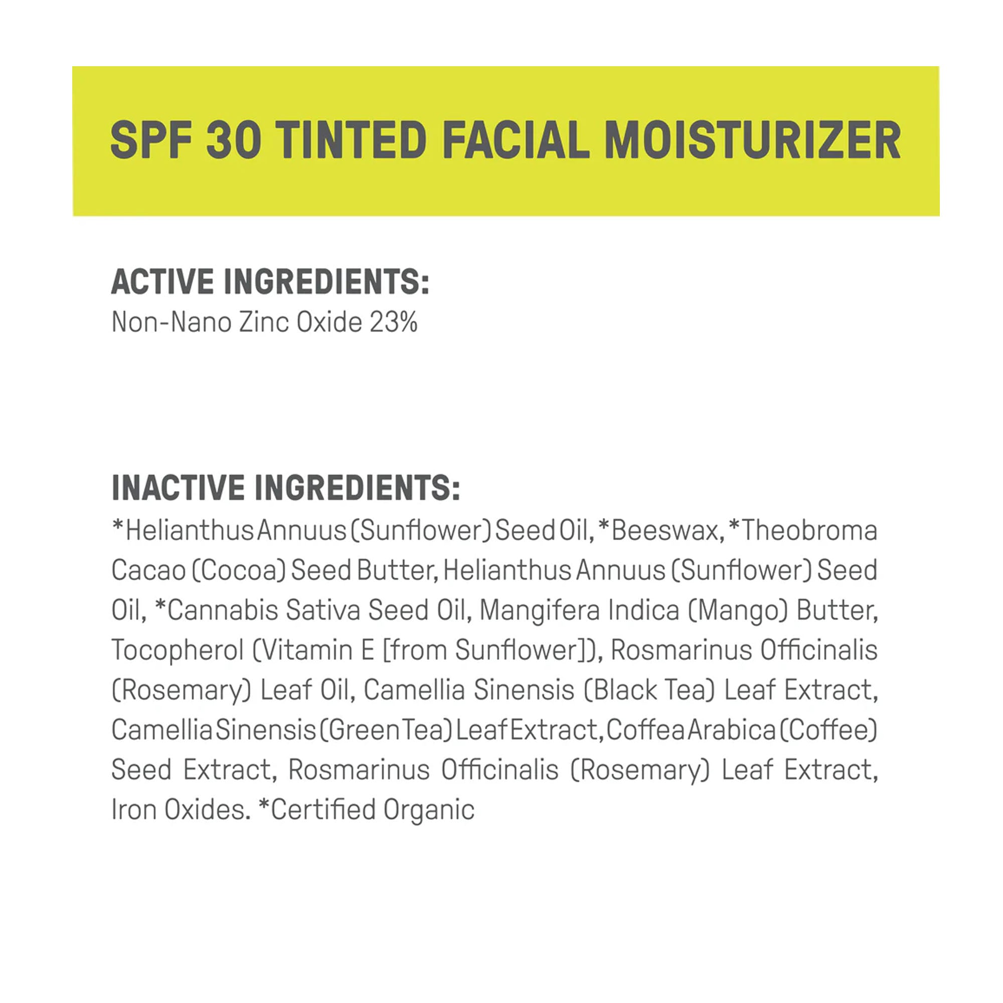 Raw Elements SPF 30 Tinted Face Moisturizer Sunscreen Tin - Bronze