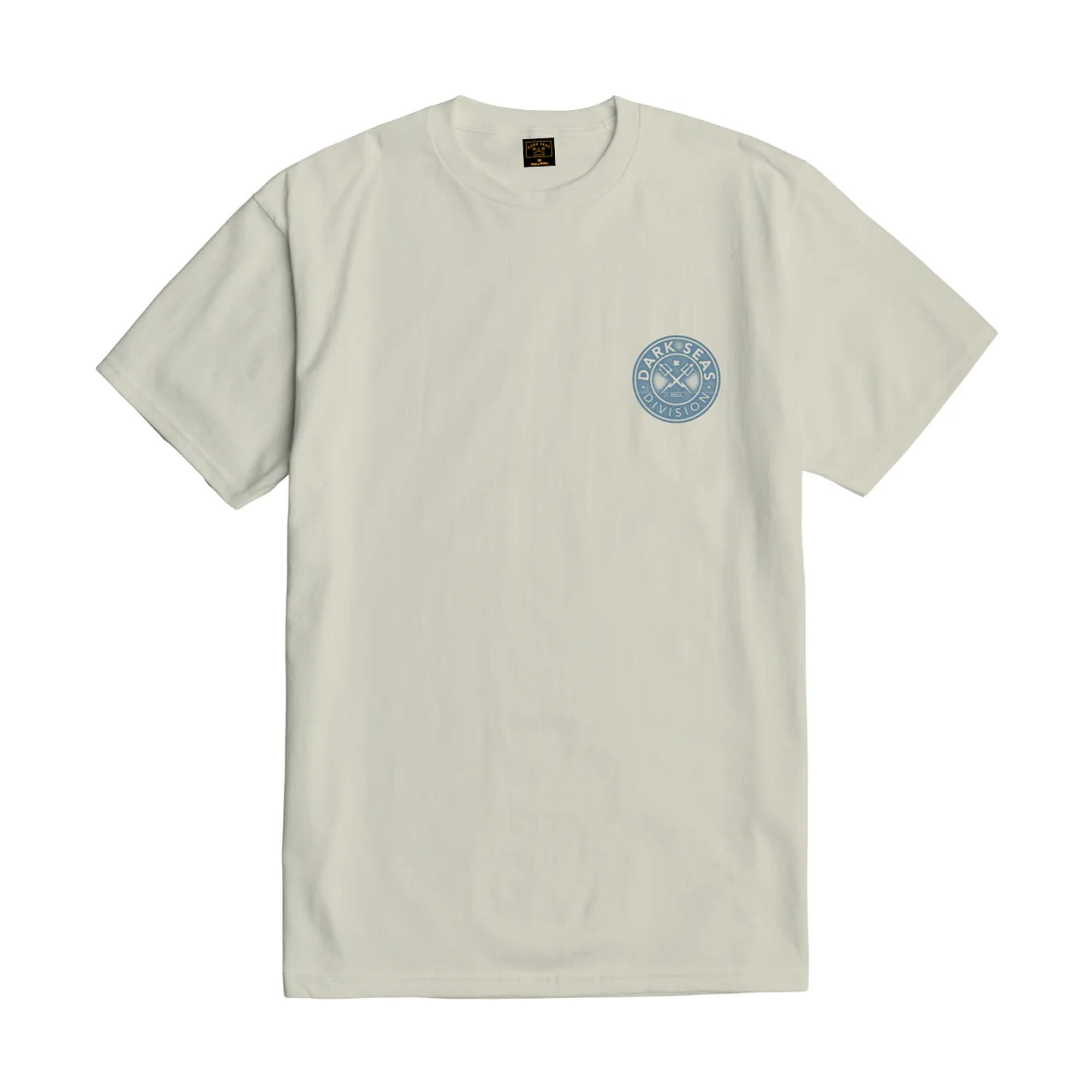 Dark Seas Navigator Gravel Men's S/S T-Shirt - Cream