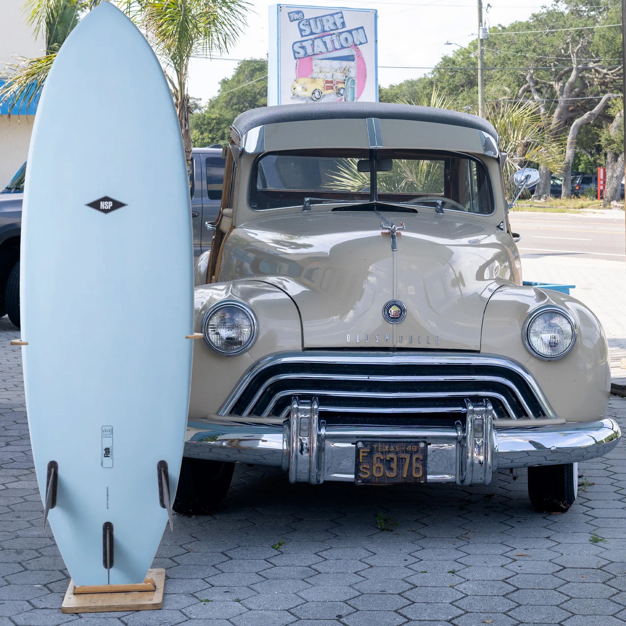 NSP Fish Protech 6'8 Surfboard - Futures