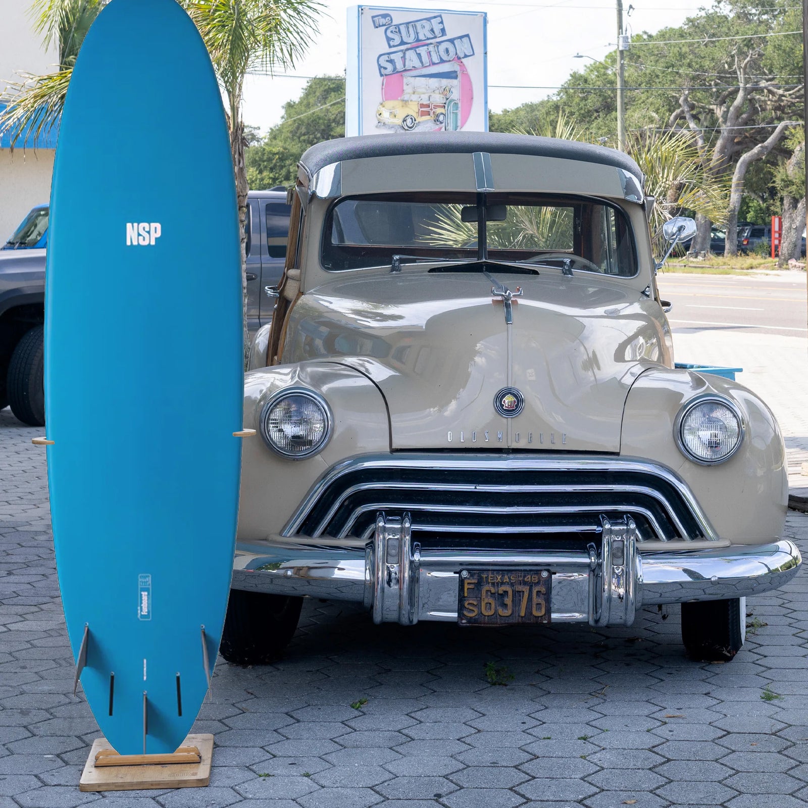 NSP Fun Elements 6'8 Surfboard - Futures