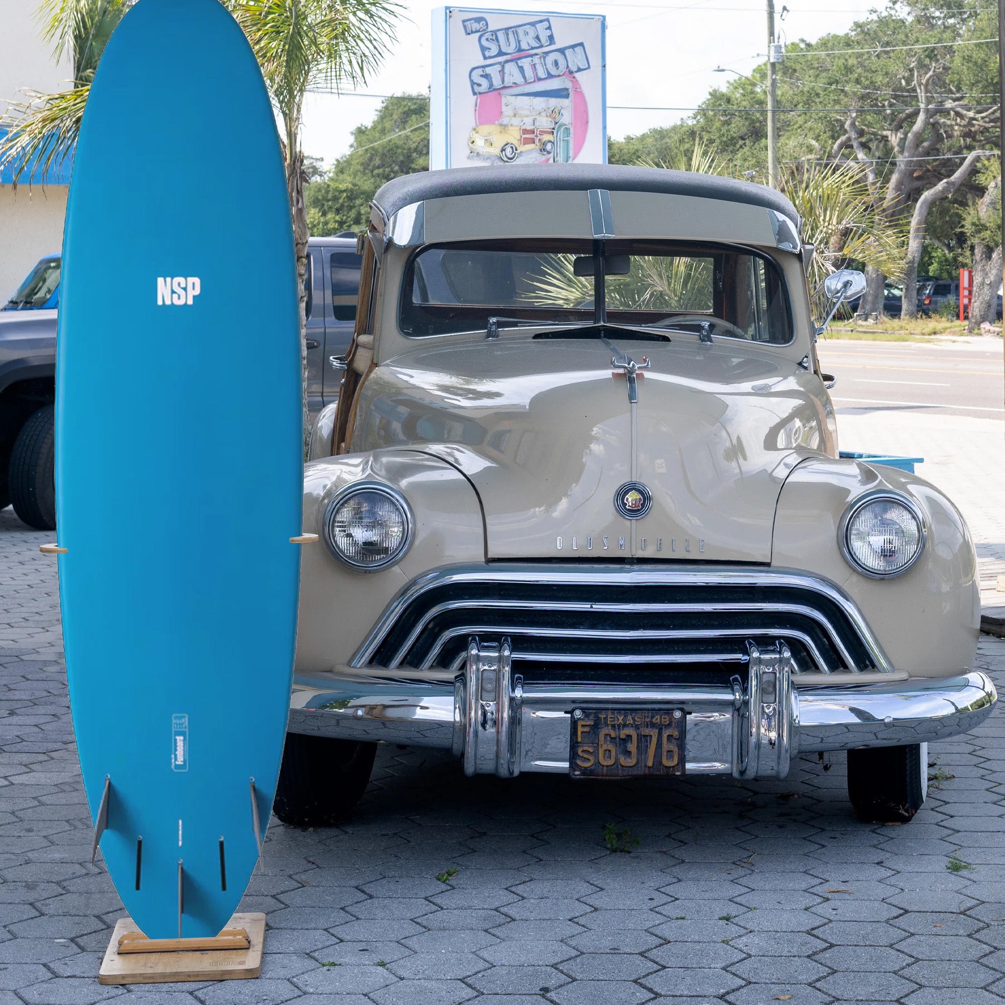 NSP Fun Elements 6'8 Surfboard - Futures