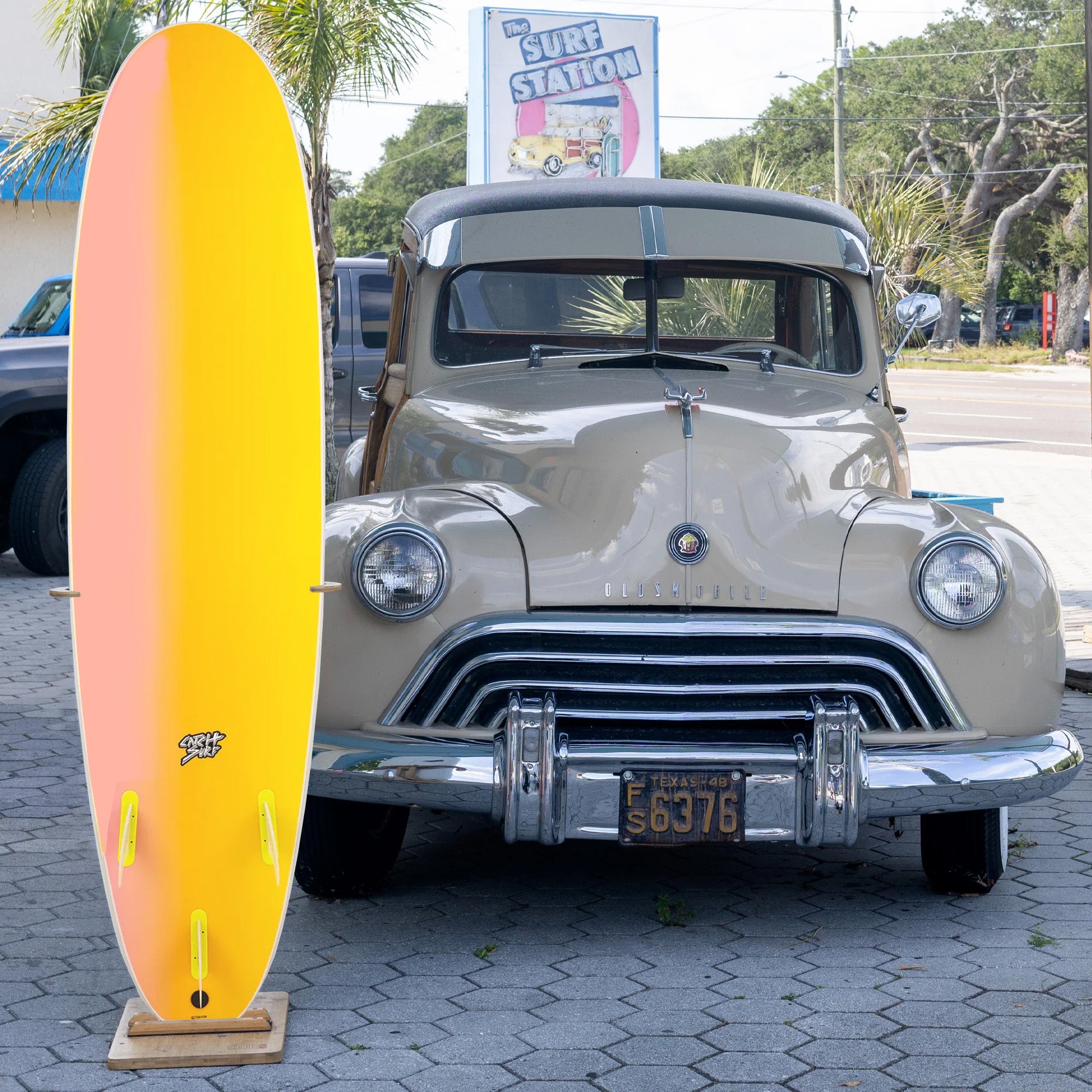 Catch Surf Odysea Log 7'0 Soft Surfboard - Cool Grey/Gradient