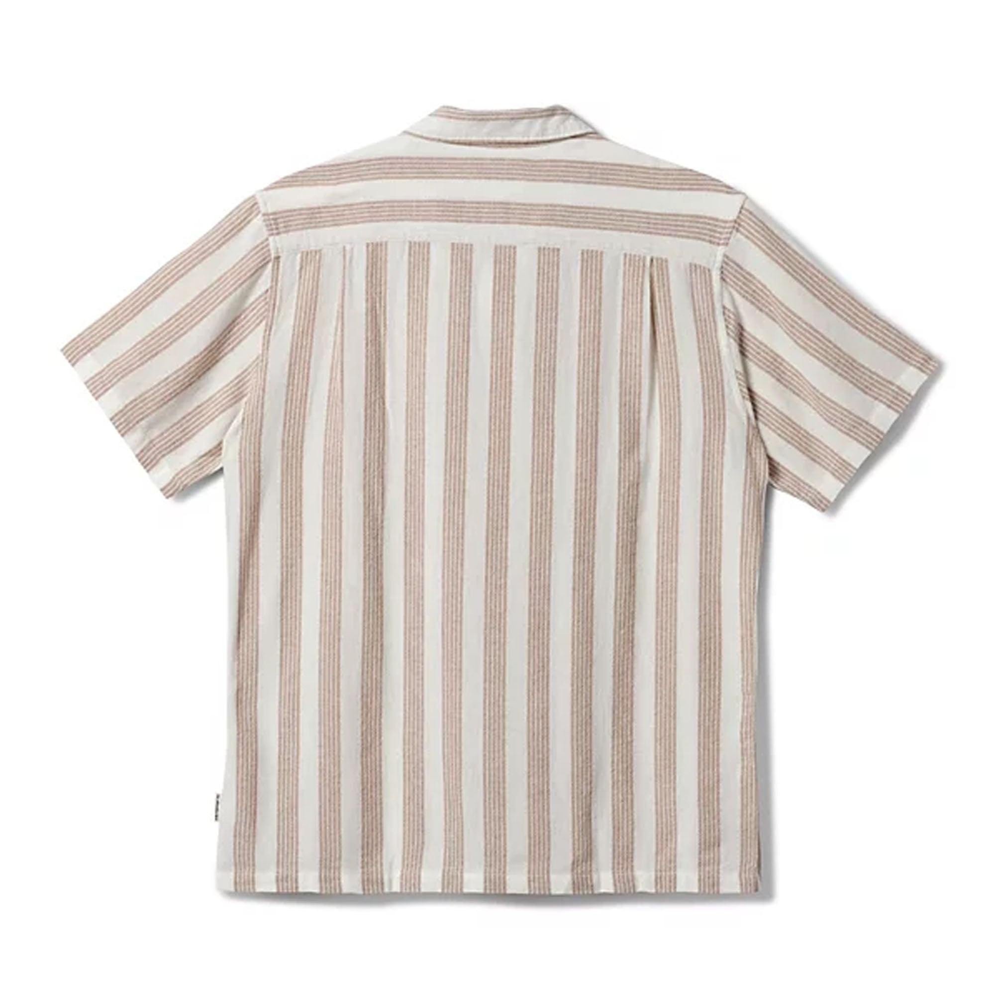 Quiksilver Nightfall Island Men's S/S Dress Shirt - Off White