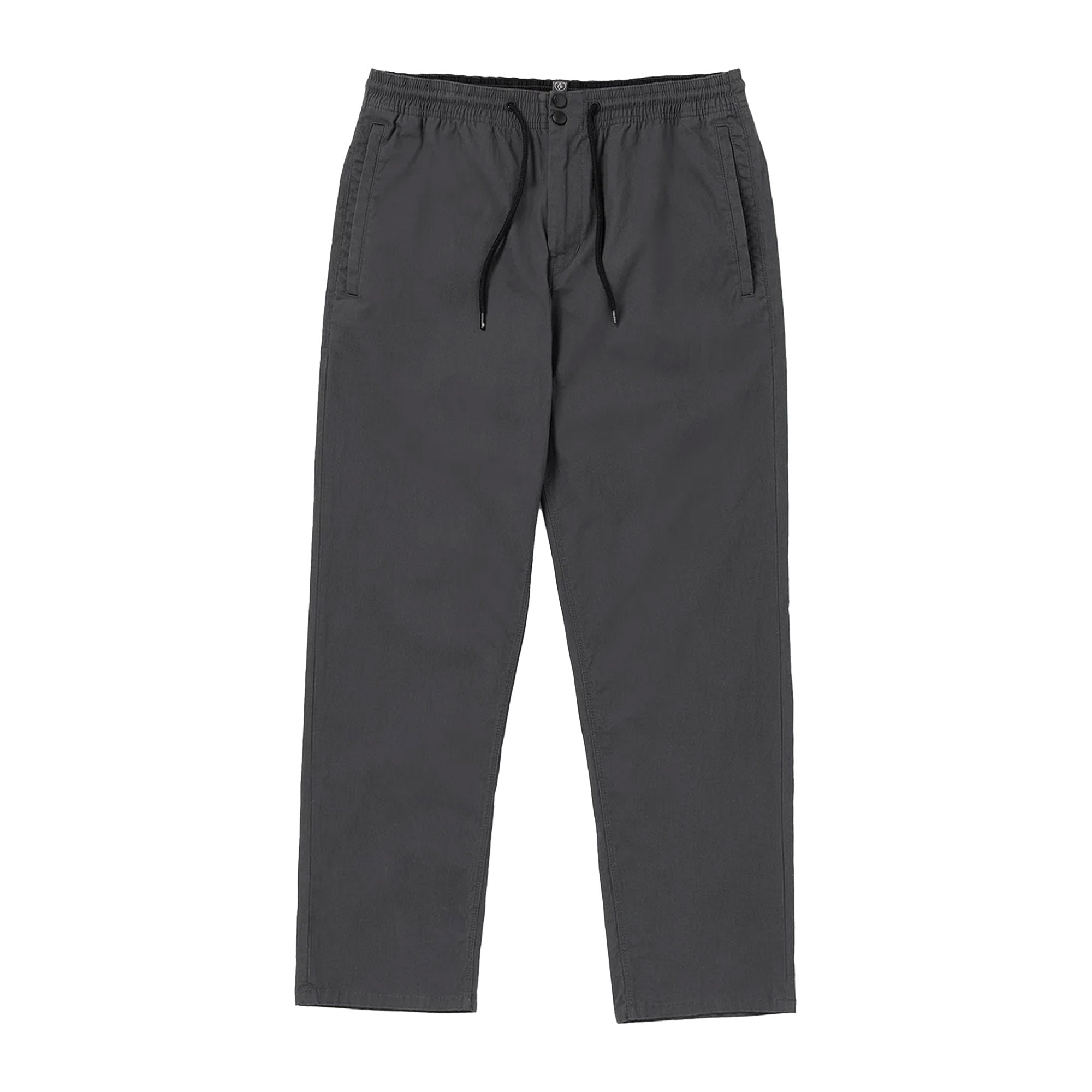 Volcom Dapstone Elastic Waist Men's Pants - Asphalt Black