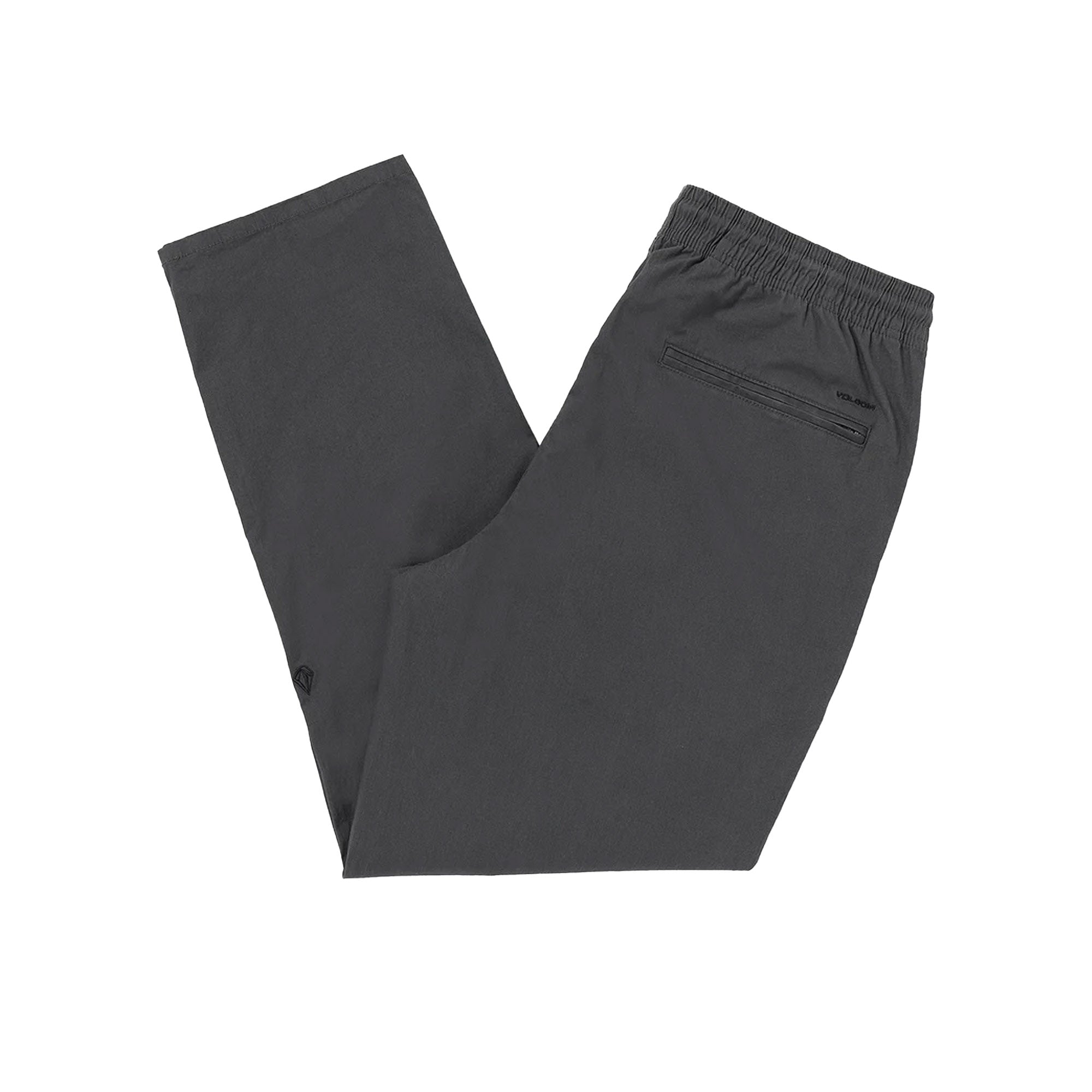 Volcom Dapstone Elastic Waist Men's Pants - Asphalt Black