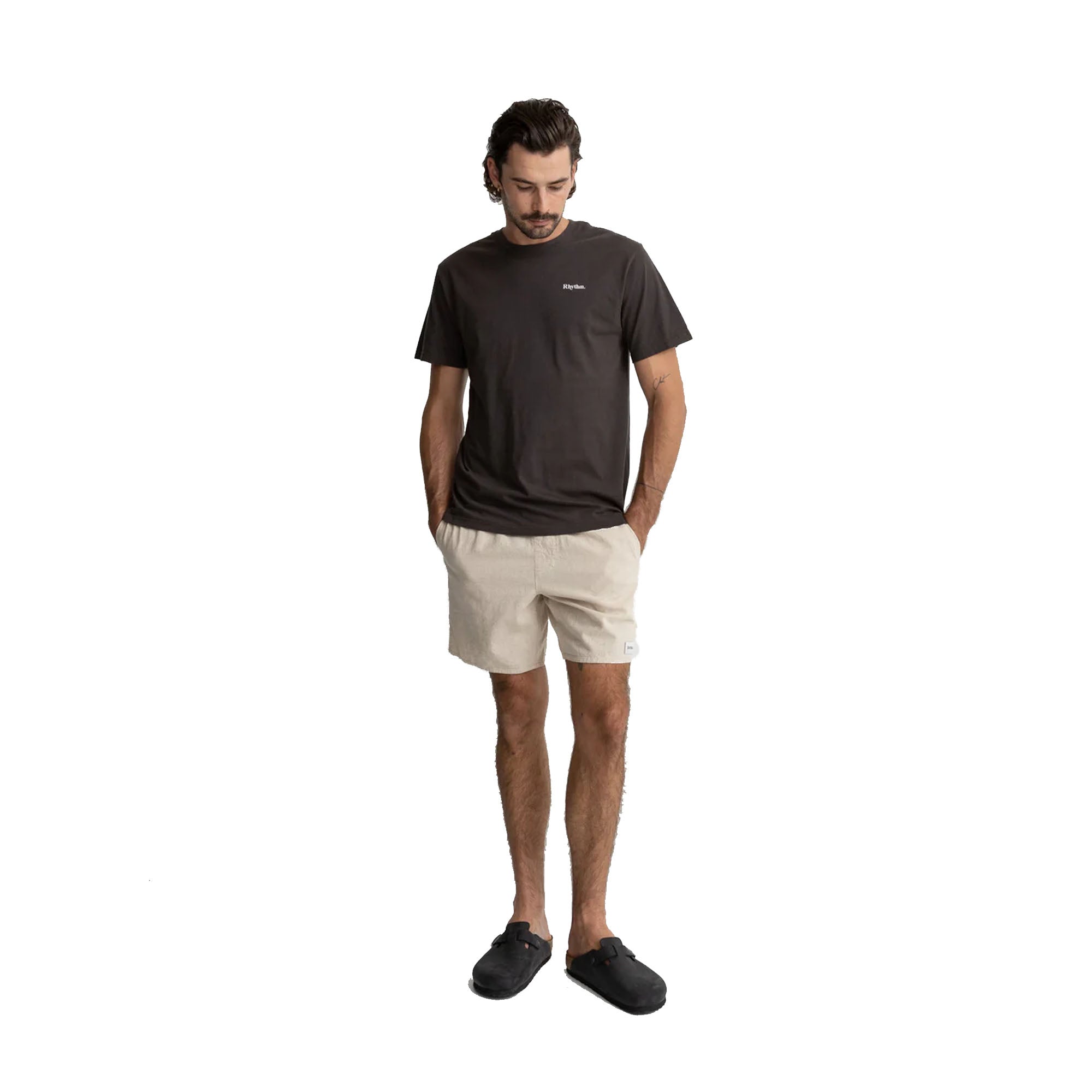 Rhythm Classic Linen Jam 17" Men's Walkshorts - Sand