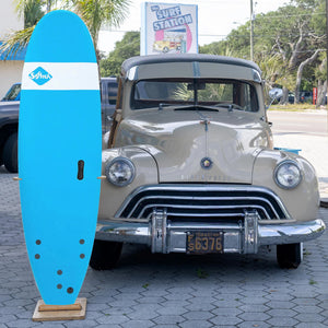 Softech Roller 6'0 Soft Surfboard - Blue