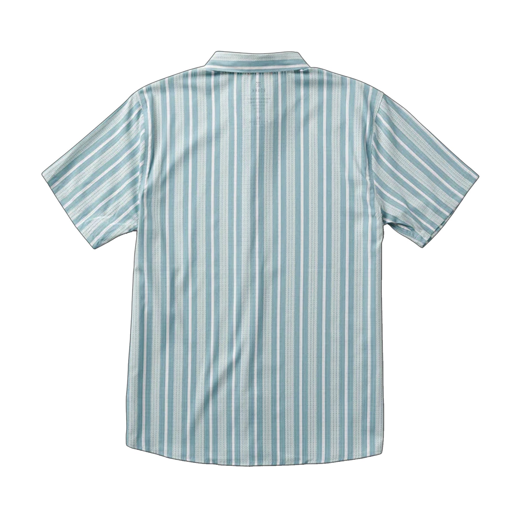 Roark Bless Up Breathable Stretch Men's Dess Shirt - Stripe Dusty Blue