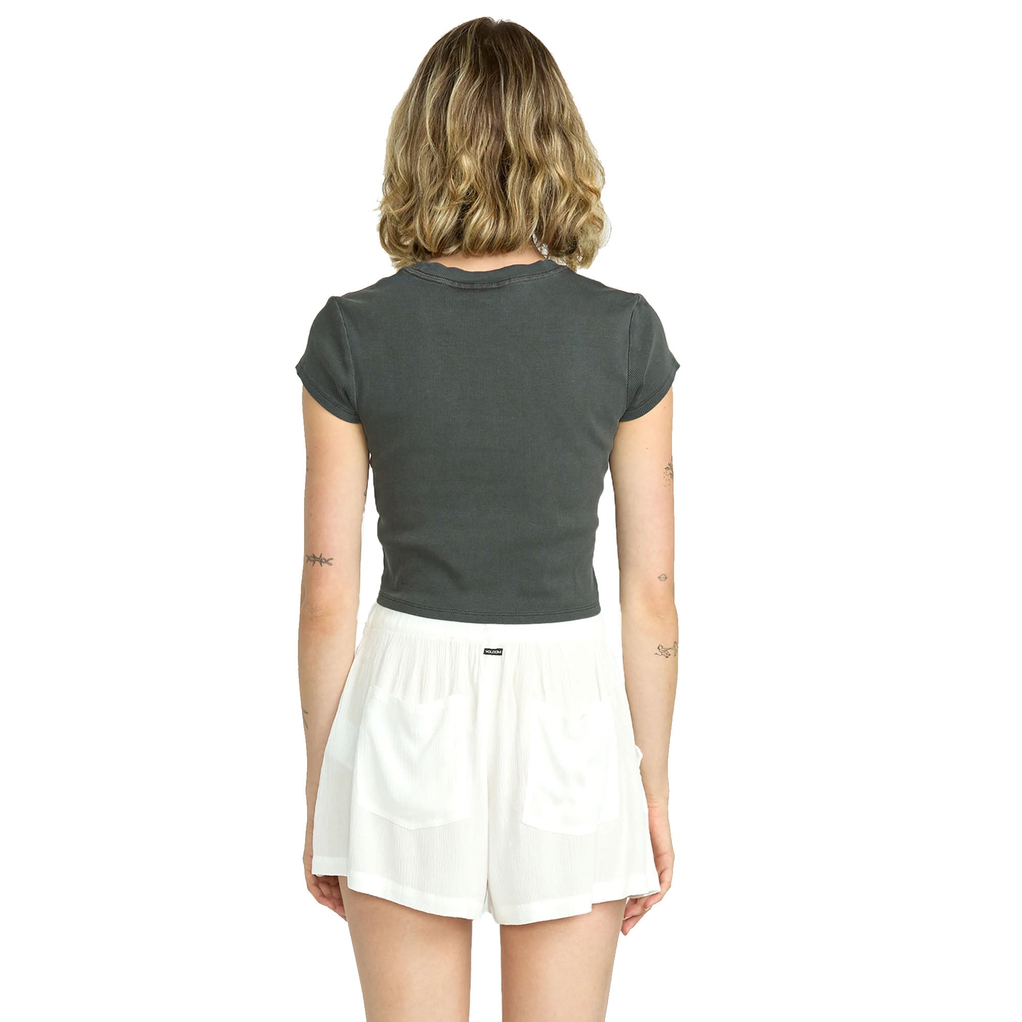 Volcom Stoneshine Women's Shorts - Star White
