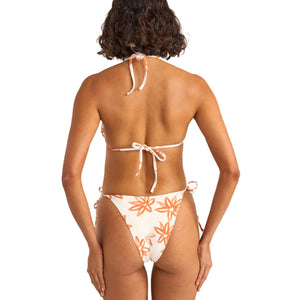 Rhythm Sanctuary Floral Slide Tri Women's Bikini Top - White