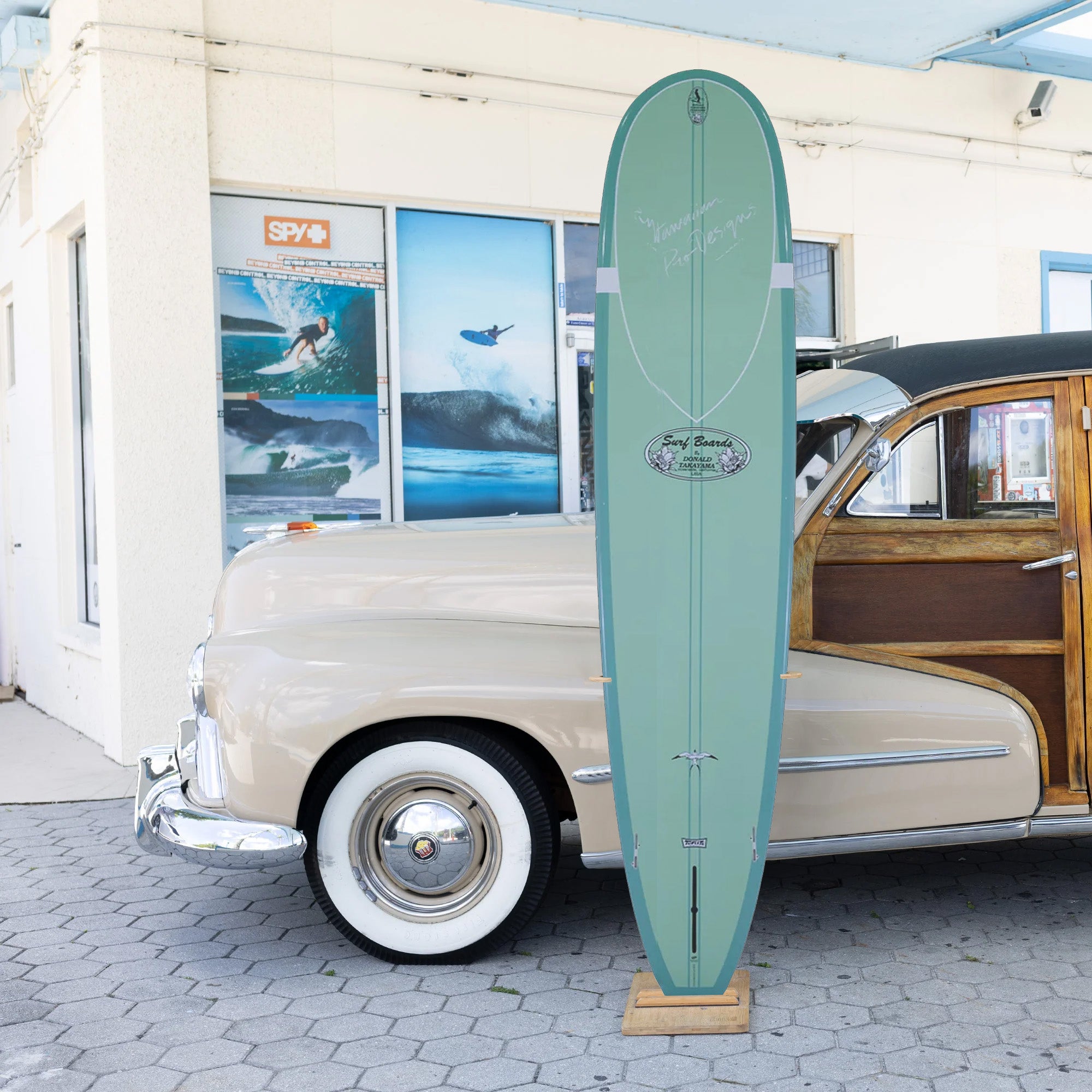 Takayama In The Pink Tuflite Pro 8'0 Longboard Surfboard