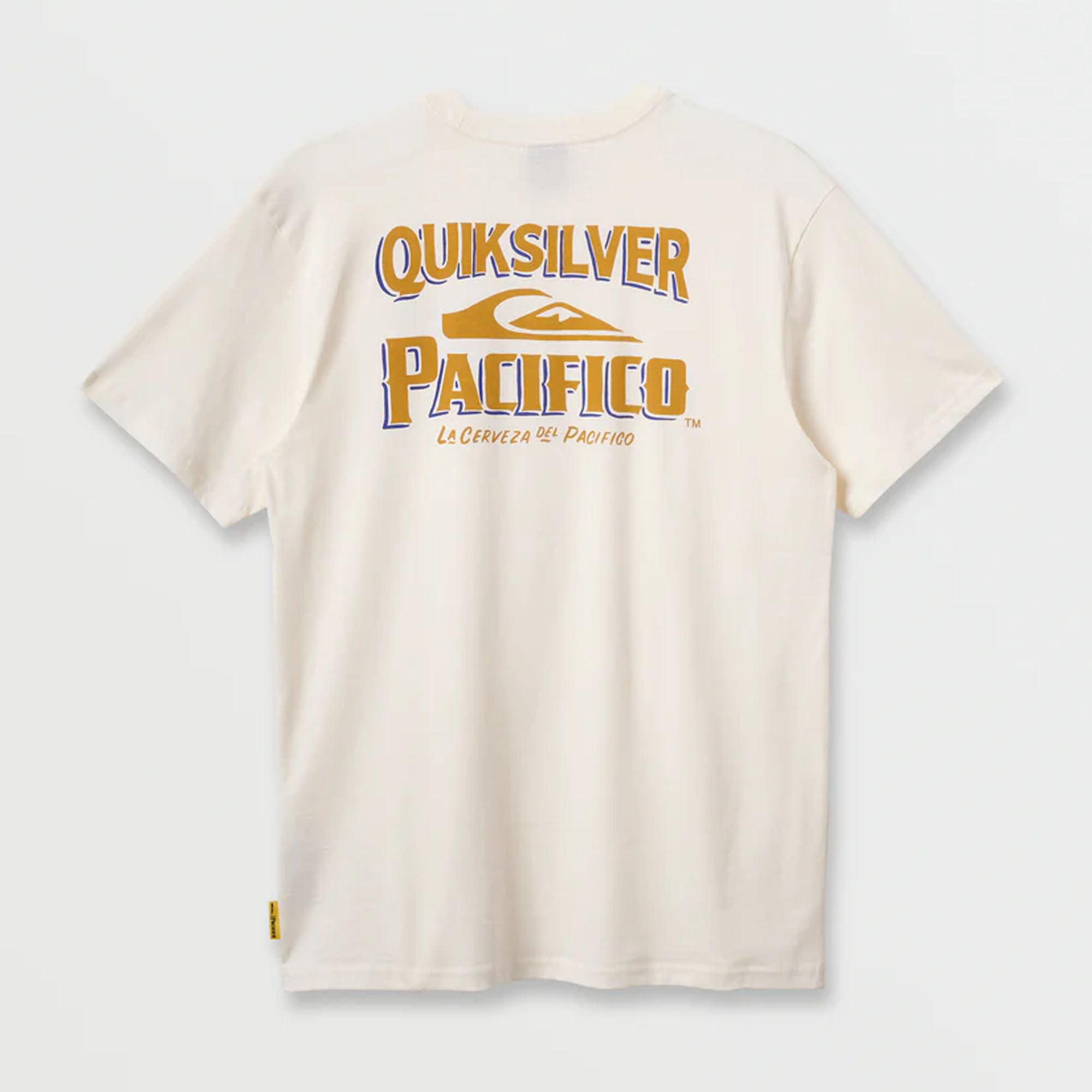 Quiksilver x Pacifico Signage Men's S/S T-Shirt - Tofu