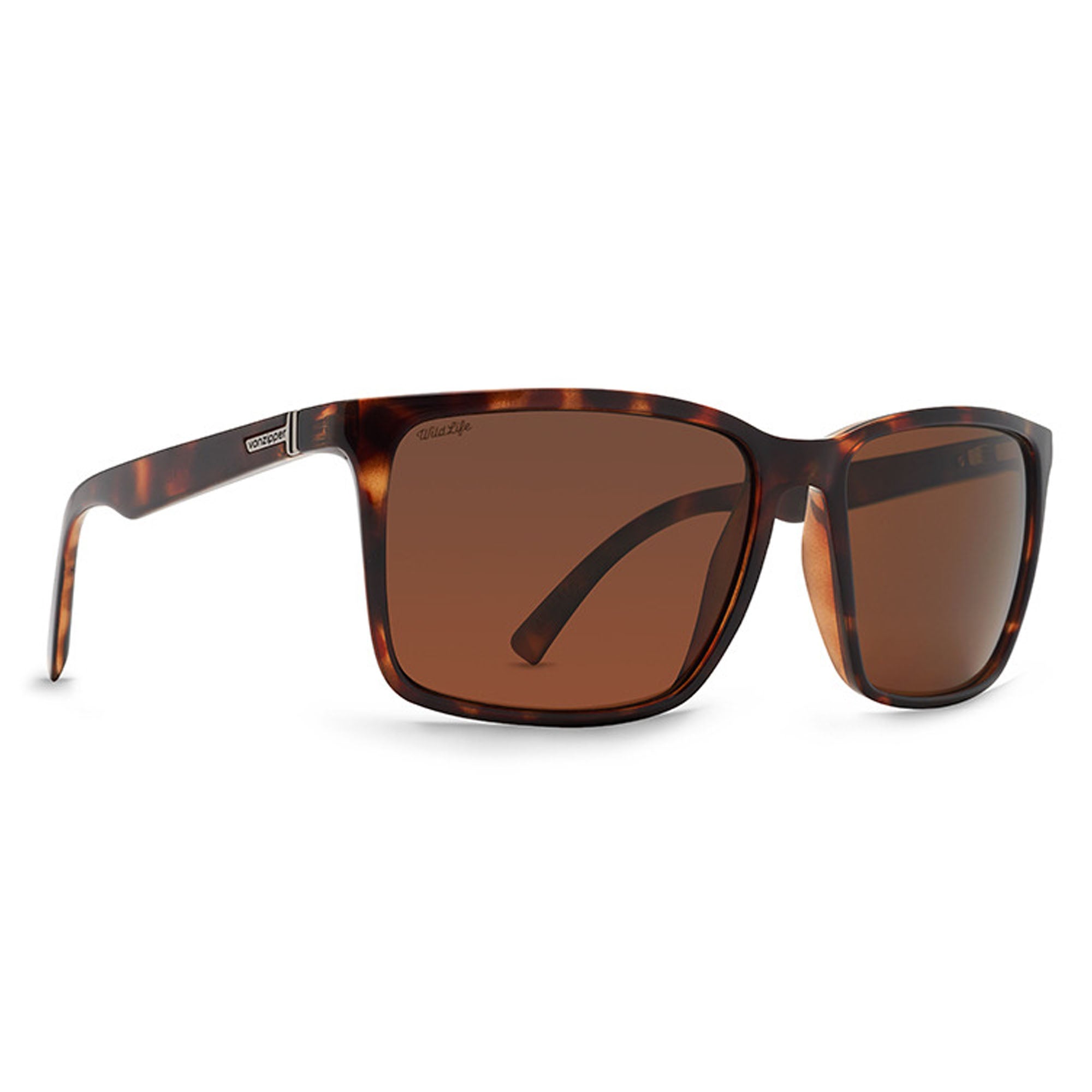 VonZipper Lesmore Men's Sunglasses - Tobacco Tortoise/Wild Bronze Polarized