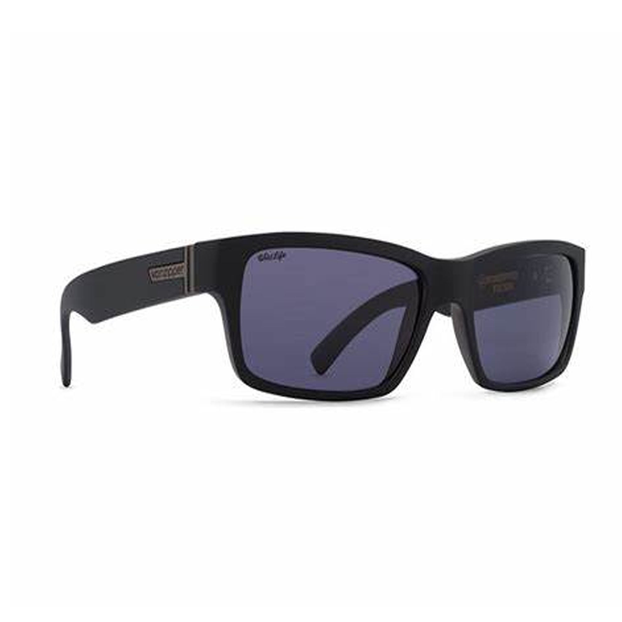 VonZipper Fulton Men's Sunglasses - Black Satin/Wild Vintage Grey Polarized