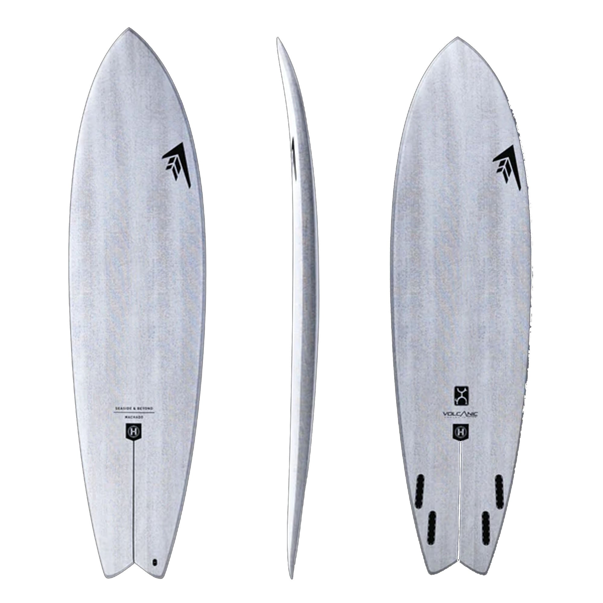Firewire Seaside & Beyond Volcanic Repreve 6'8 Surfboard - Futures