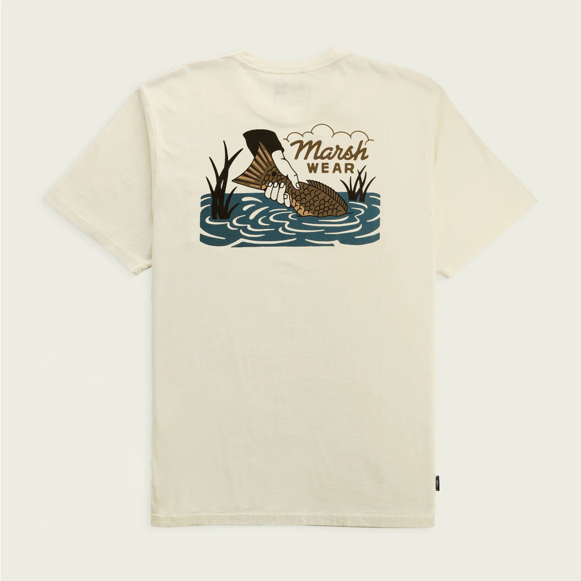 Marsh Wear Release Men's S/S T-Shirt - Vintage White