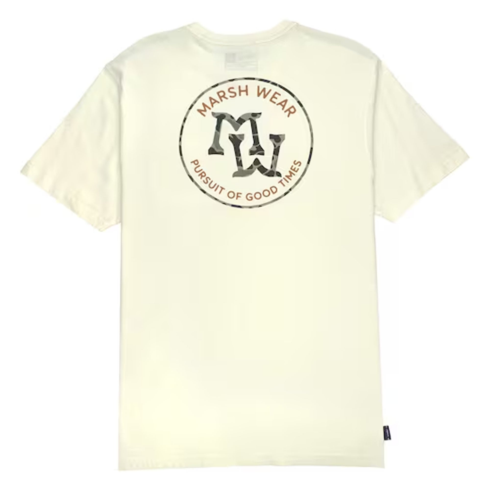 Marsh Wear Icon Men's S/S T-Shirt - Vintage White