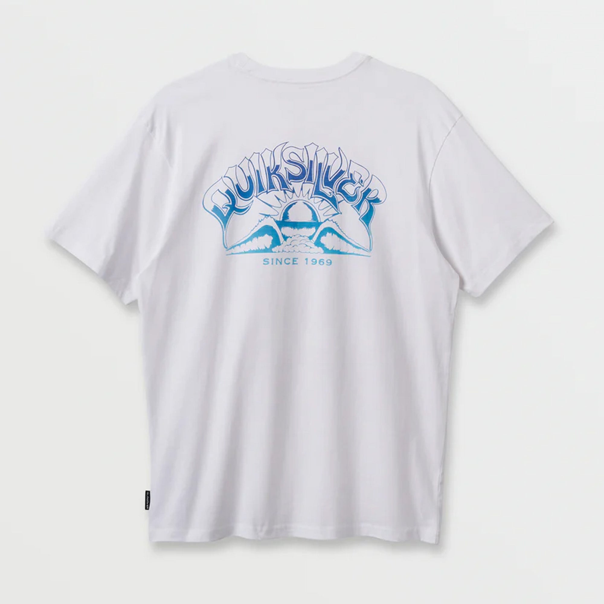 Quiksilver A Frame Arch Men's S/S T-Shirt - White