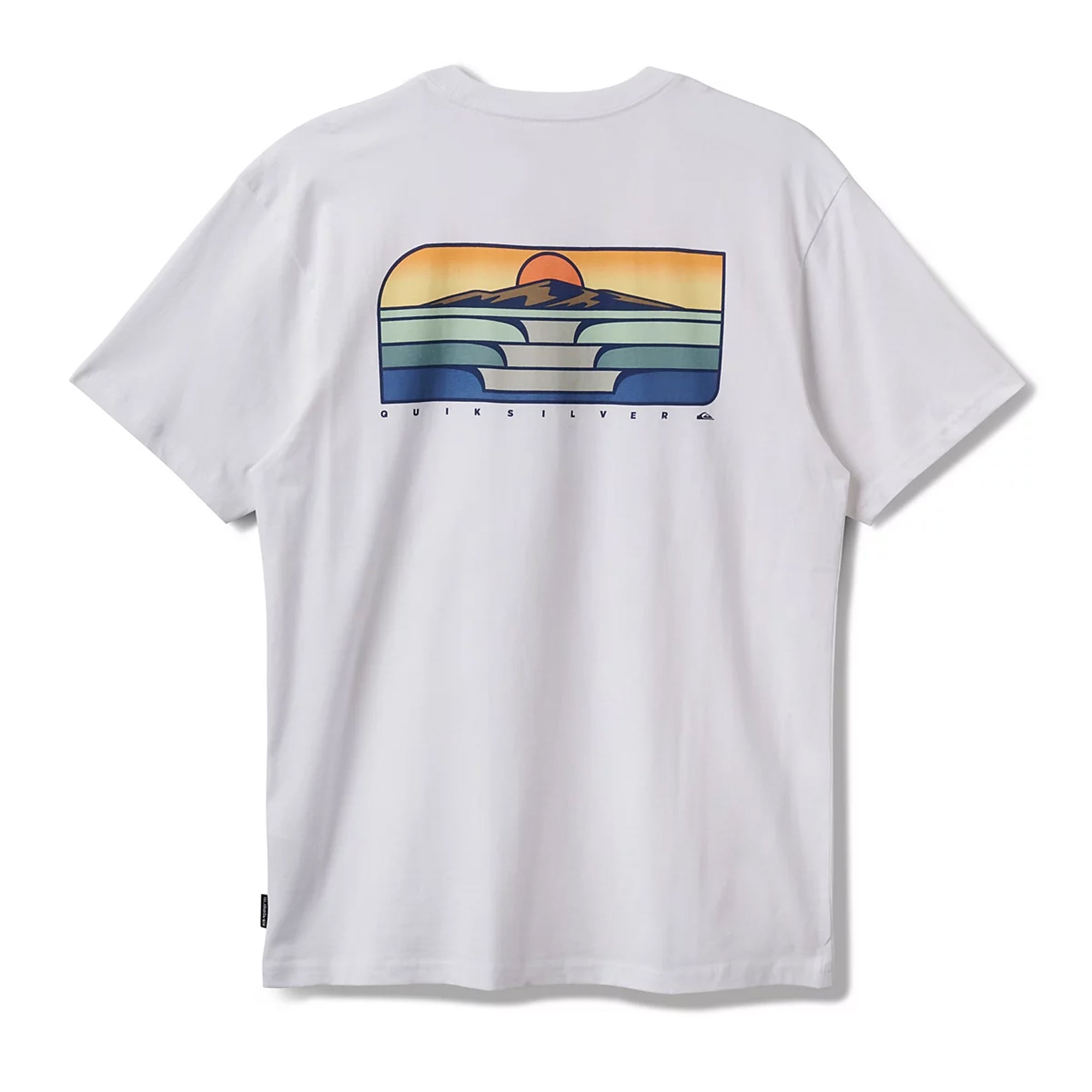 Quiksilver A Frame Men's S/S T-Shirt - White