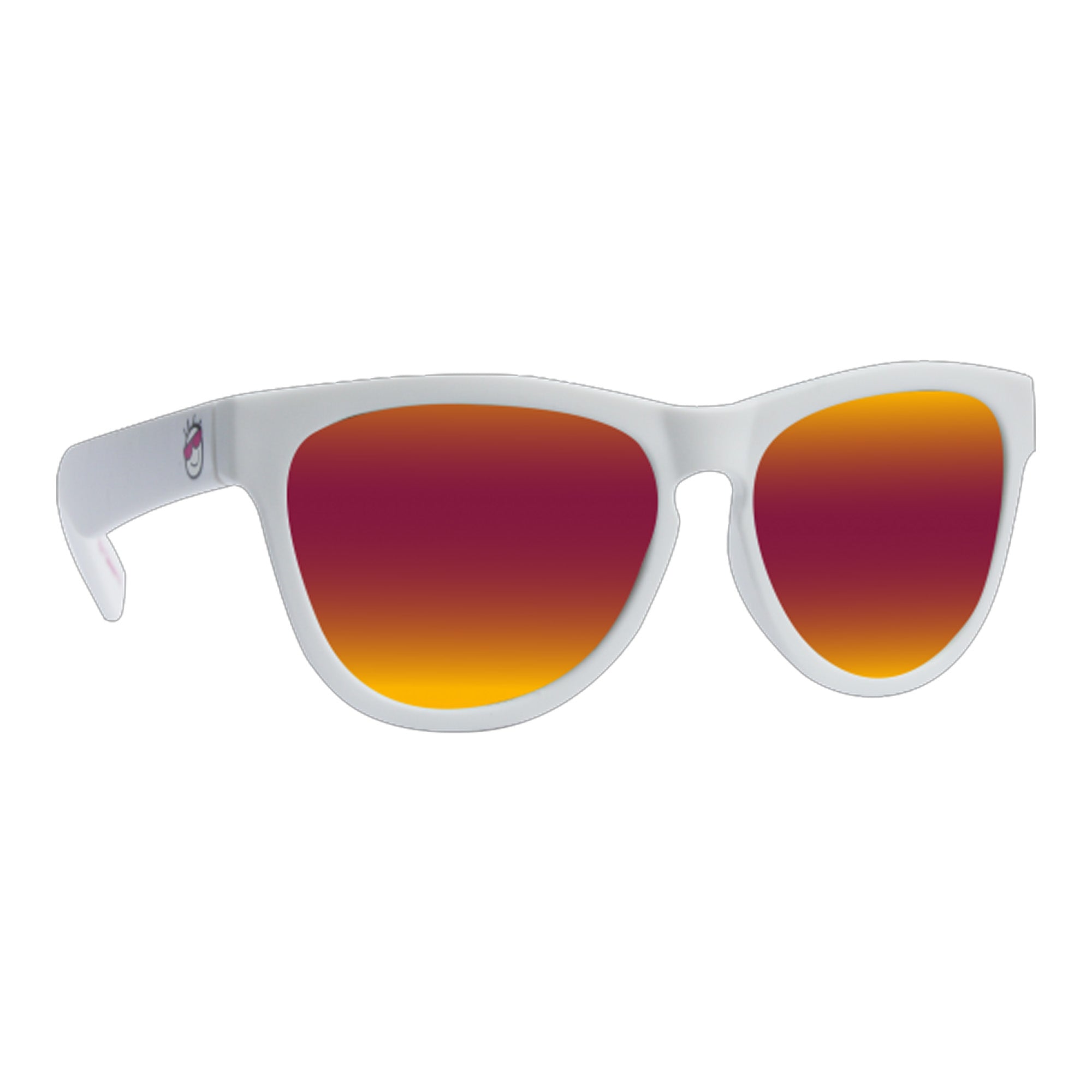 Mini Shades Classic Kid's Sunglasses - Age 3-7/Pearl White Polarized