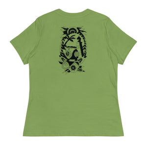 Surf Station x Darby Moore Sailor Tat Black Women's Relaxed T-Shirt