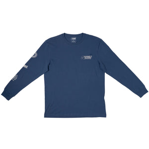 Channel Islands Mixed Bag Men's L/S T-Shirt - Cobalt Blue
