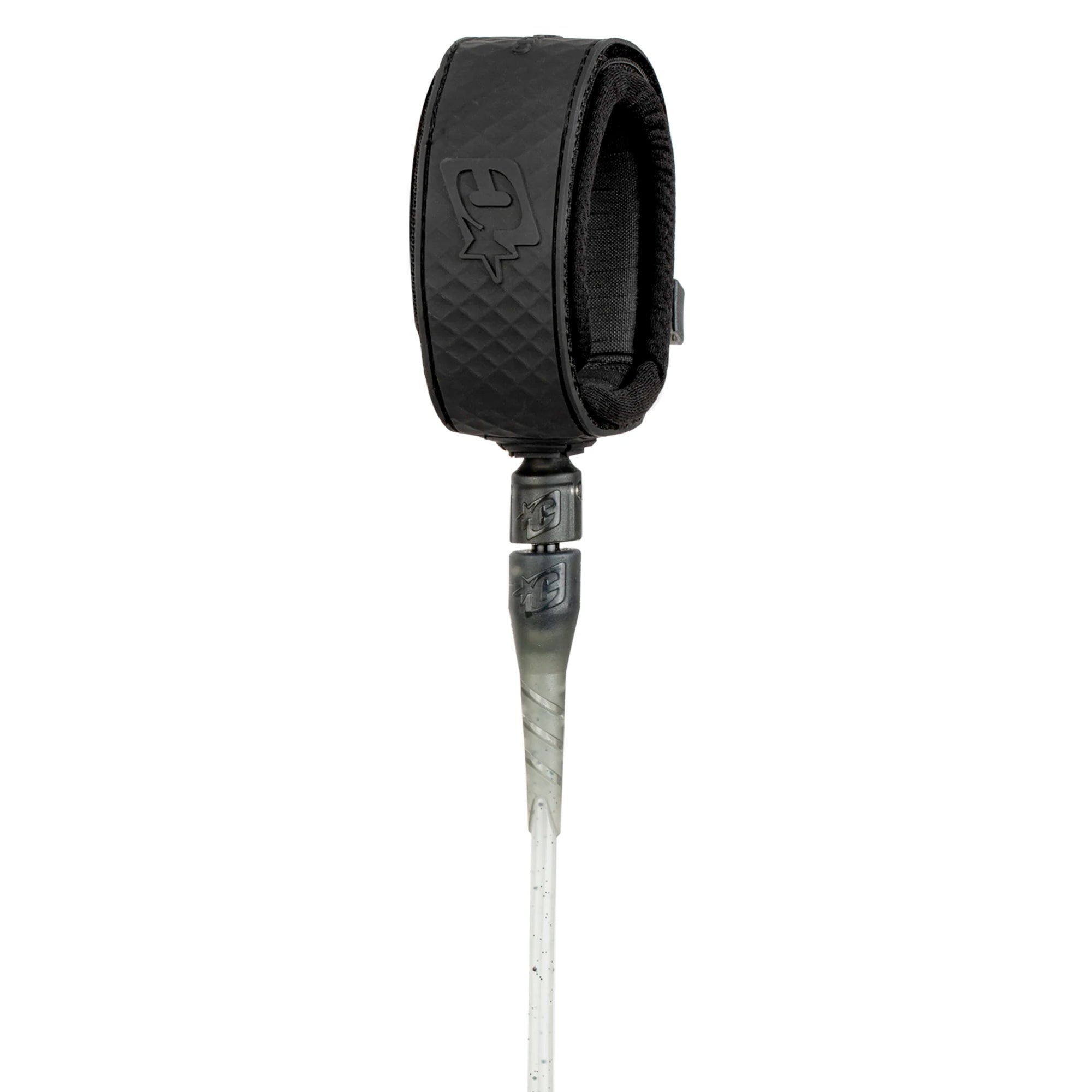 Creatures of Leisure Reliance Longboard Ankle Surfboard Leash - 9'/Cement Black Speckle
